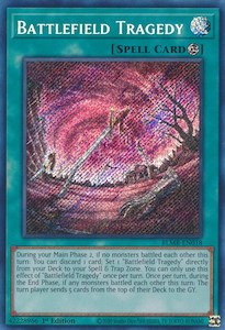 Yugioh Secret: Battlefield Tragedy [BLMR-EN018] Secret Rare