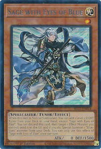 Sage with Eyes of Blue (Silver) [BLC1-EN014] Ultra Rare