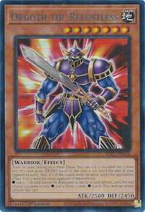 Yugioh Ultra 1st Nm: Orgoth the Relentless (Silver) [BLC1-EN016] Ultra Rare