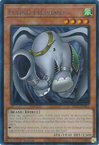Yugioh Ultra 1st Nm: Flying Elephant (Silver) [BLC1-EN017] Ultra Rare