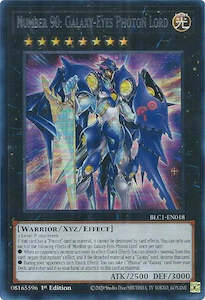 Number 90: Galaxy-Eyes Photon Lord (Silver) [BLC1-EN018] Ultra Rare