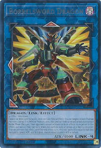 Borrelsword Dragon (Alternate Art) (Silver) [BLC1-EN023] Ultra Rare