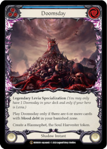 Flesh Blood Most Wanted: Doomsday (Rainbow Foil) [U-MON189-RF] Unlimited Edition Rainbow Foil