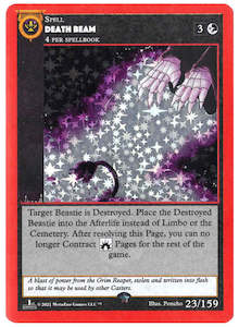 Metazoo: Death Beam 1st Edition