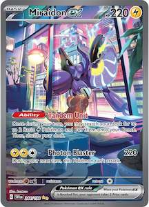 Pokemon Full Art Trainers: Miraidon ex (244/198) [Scarlet & Violet: Base Set]