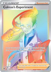 Pokemon Full Art Trainers: Colress's Experiment (205/196) [Sword & Shield: Lost Origin]