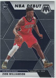 Nba: Zion Williamson Mosaic Debut Rookie