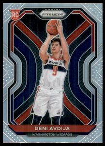 Deni Avdija Prizm Silver Rookie