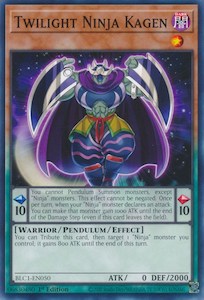 Yugioh Singles Currently In Stock: Twilight Ninja Kagen [BLC1-EN050] Common