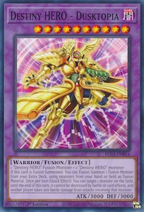 Yugioh Singles Currently In Stock: Destiny HERO - Dusktopia [BLC1-EN054] Common