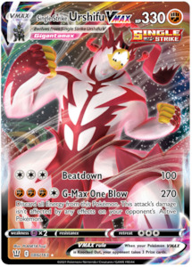 Pokemon Tcg Sword Shield Battle Styles: Single Strike Urshifu VMAX (086/163) [Sword & Shield: Battle Styles]