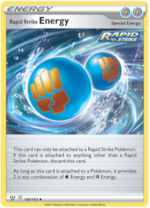 Rapid Strike Energy (140/163) [Sword & Shield: Battle Styles]