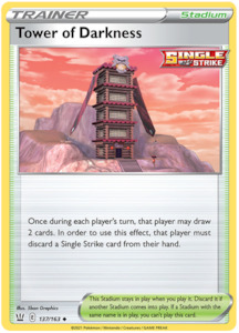 Pokemon Tcg Sword Shield Battle Styles: Tower of Darkness (137/163) [Sword & Shield: Battle Styles]