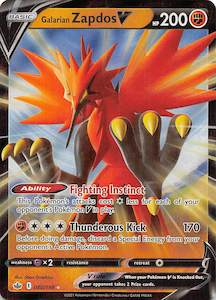 Galarian Zapdos V (080/198) [Sword & Shield: Chilling Reign]