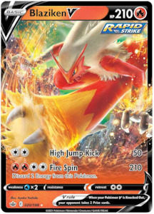 Blaziken V (020/198) [Sword & Shield: Chilling Reign]