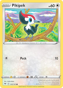 Pokemon Tcg Sword Shield Vivid Voltage Singles: Pikipek (143/185) [Sword & Shield: Vivid Voltage]