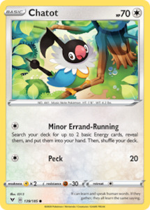Chatot (139/185) [Sword & Shield: Vivid Voltage]