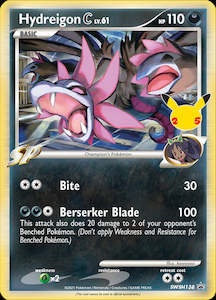 Pokemon Tcg Celebrations: Hydreigon C (SWSH138) (Jumbo Card) [Sword & Shield: Black Star Promos]
