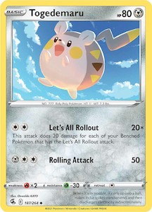 Togedemaru (187/264) [Sword & Shield: Fusion Strike]