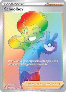 Pokemon Tcg Fusion Strike: Schoolboy (276/264) [Sword & Shield: Fusion Strike]