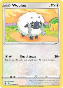 Wooloo (222/264) [Sword & Shield: Fusion Strike]