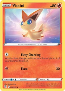 Pokemon Tcg Fusion Strike: Victini (036/264) [Sword & Shield: Fusion Strike]