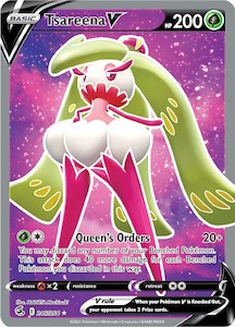 Pokemon Tcg Fusion Strike: Tsareena V (246/264) [Sword & Shield: Fusion Strike]