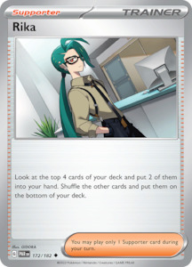 Rika (172/182) [Scarlet & Violet: Paradox Rift]