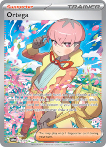 Pokemon Tcg Trainers: Ortega (219/197) [Scarlet & Violet: Obsidian Flames]