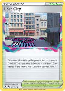 Pokemon Tcg Trainer Cards Stadiums In Stock: Lost City (161/196) [Sword & Shield: Lost Origin]