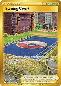 Pokemon Tcg Trainer Cards Stadiums In Stock: Training Court (282/264) [Sword & Shield: Fusion Strike]