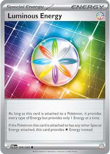 Pokemon Tcg Energy Cards In Stock: Luminous Energy (191/193) [Scarlet & Violet: Paldea Evolved]