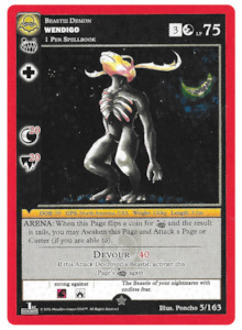 Metazoo Nightfall 1st Edition Singles: Wendigo [Cryptid Nation: Nightfall First Edition]