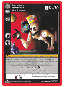 Metazoo Nightfall 1st Edition Singles: Boogeyman [Cryptid Nation: Nightfall First Edition]