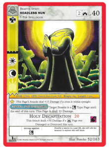 Metazoo Nightfall 1st Edition Singles: Headless Nun [Cryptid Nation: Nightfall First Edition]