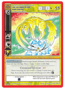 Metazoo Nightfall 1st Edition Singles: The Columbia River Sand Squink [Cryptid Nation: Nightfall First Edition]