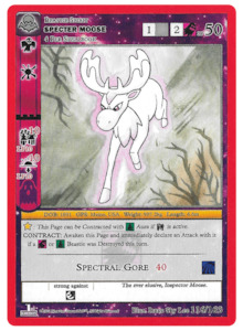Specter Moose [Cryptid Nation: Nightfall First Edition]