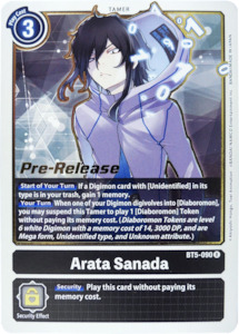 Digimon Singles Currently In Stock: Arata Sanada [BT5-090] [Battle of Omni Pre-Release Promos]