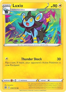 Pokemon Tcg Brilliant Stars: Luxio (050/172) [Sword & Shield: Brilliant Stars]