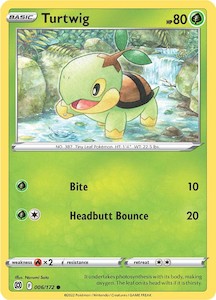 Pokemon Tcg Brilliant Stars: Turtwig (006/172) [Sword & Shield: Brilliant Stars]
