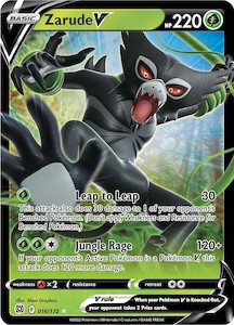 Pokemon Tcg Brilliant Stars: Zarude V (016/172) [Sword & Shield: Brilliant Stars]