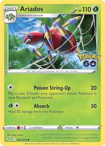 Pokemon Tcg Pokemon Go: Ariados (007/078) [Pokémon GO]