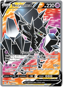 Pokemon Tcg Full Art V: Necrozma V (149/163) [Sword & Shield: Battle Styles]