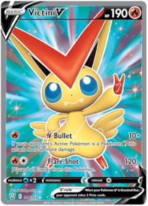 Victini V (144/163) [Sword & Shield: Battle Styles]