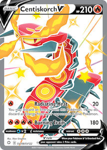 Pokemon Tcg Shining Fates: Centiskorch V (SV108/SV122) [Sword & Shield: Shining Fates]