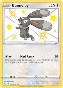 Pokemon Tcg Shining Fates: Bunnelby (SV097/SV122) [Sword & Shield: Shining Fates]