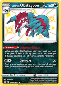 Pokemon Tcg Shining Fates: Galarian Obstagoon (SV080/SV122) [Sword & Shield: Shining Fates]