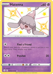 Pokemon Tcg Shining Fates: Hatenna (SV054/SV122) [Sword & Shield: Shining Fates]