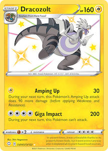 Pokemon Tcg Shining Fates: Dracozolt (SV045/SV122) [Sword & Shield: Shining Fates]
