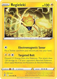 Pokemon Tcg Astral Radiance: Regieleki (051/189) [Sword & Shield: Astral Radiance]